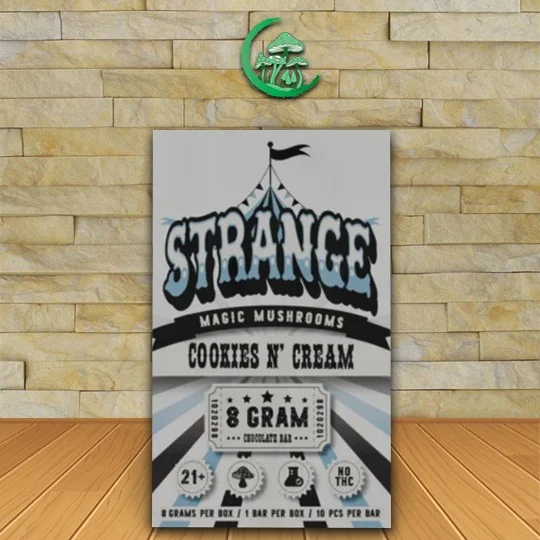 Strange Magic mushroom chocolate bar
