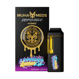 Muha Meds Sour THC vape cartridge with bold citrus flavor in sleek packaging