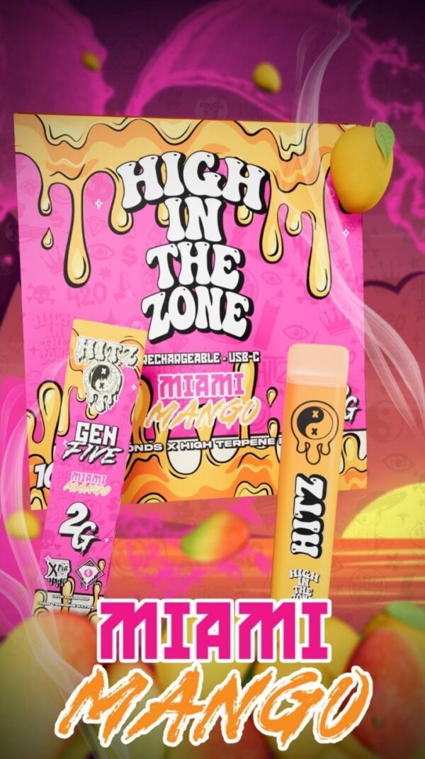 Strain-specific Hitz Carts featuring clean, concentrated cannabis oil