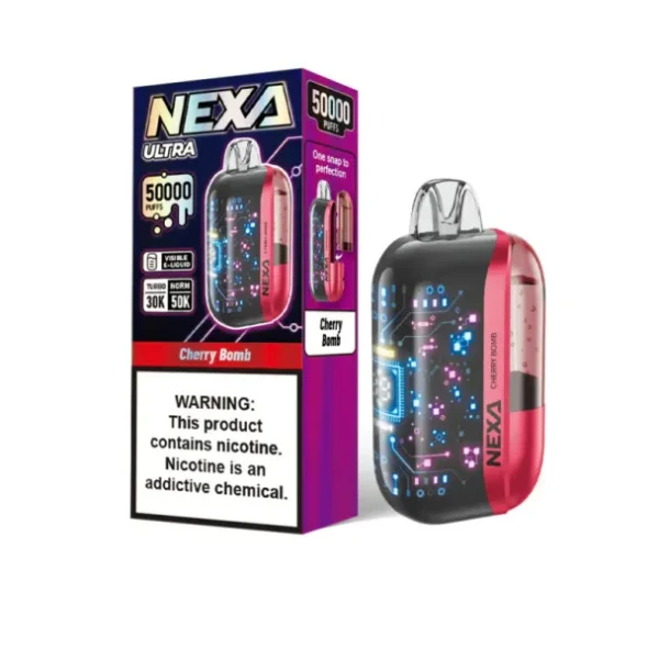 Nexa Ultra Disposable Vape pen with clean design and high-potency oil