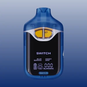 Boutiq Switch V4 disposable vape device with sleek design and cannabis oil